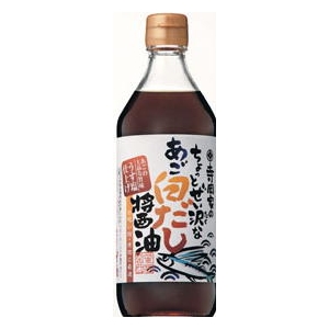 ふくやまの醤油屋 寺岡家のちょっとぜい沢なあご白だし醤油 500mL×6本(化粧箱なし)