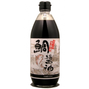 鞆の浦秘伝!!今夜は美味しい煮物をご主人に!福山産『鯛醤油(たいしょうゆ)』 600g瓶入り×6本(化粧箱なし)