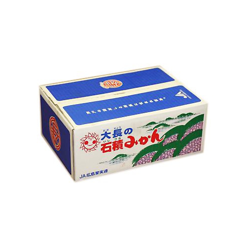 【この期間限定】 今年の!!広島県産大長の石積(いしづみ)みかん M～ 2Lサイズ 5kg(簡易化粧箱)