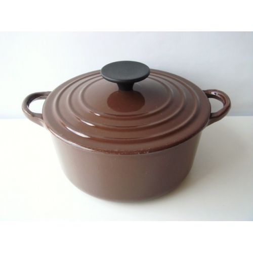 LE CREUSET - ルクルーゼ ココットロンド 18cm コースタルブルー の+