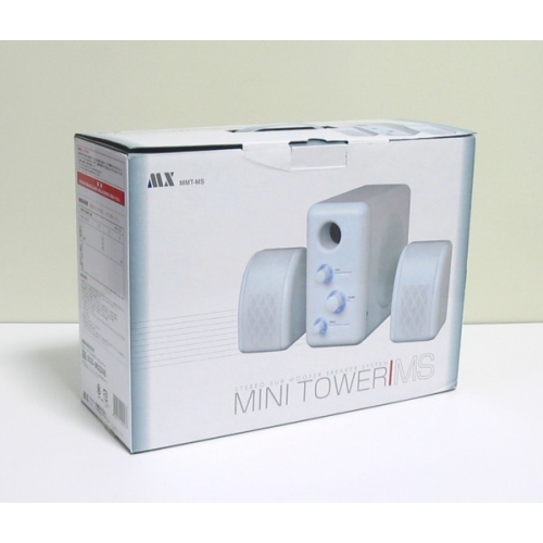 ★携帯電話も接続OK!コンパクト・2.1CHMINI-TOWER・新品 mmt-ms-k 画像