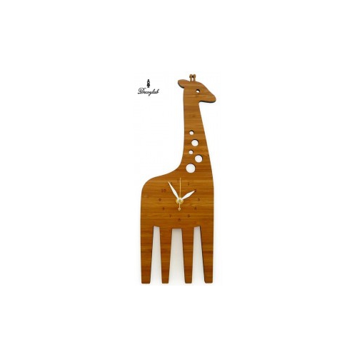 Made in America DECOYLAB(デコイラボ) 掛け時計 GIRAFFE きりん