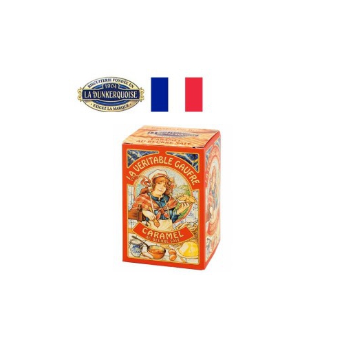 フランス輸入菓子 ラ・ダンケルコワーズ キャラメルワッフル 150g×16個セット