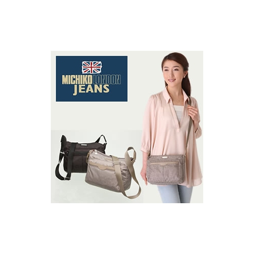 MICHIKO LONDON JEANS ジャガード横型ショルダー