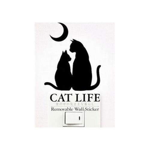 CAT LIFE ウォールステッカー カップル