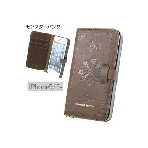 モンスターハンター iPhone5/5s対応フリップケース 調合書風