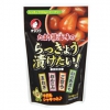 やっぱり今の季節は、自家製ピクルス?新広島名産(しんひろしまめいさん) お多福(おたふく) らっきょう漬けたいたまり醤油味 120mL袋入り×10袋(化粧箱なし)