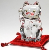 【限定入荷】 Baccarat (バカラ) 招き猫(まねきねこ:CHAT LUCKY CAT  Clear) L25 一体