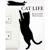 CAT LIFE ウォールステッカー お魚欲しい